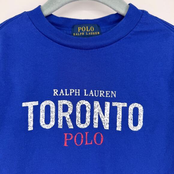 Polo Ralph Lauren Toronto Blue Short Sleeve Shirt‎ Size 6 - Picture 2 of 4